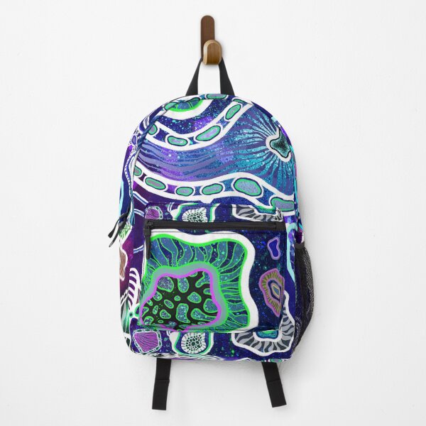 Item preview, Microorganisms in dark blue depths designed and sold by kMariaART.