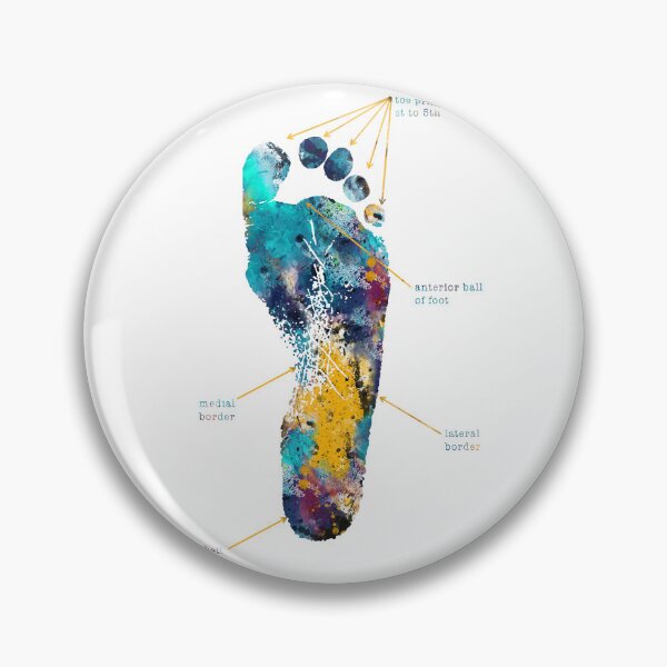 Item preview, Bare footprint metric analysis methods  designed and sold by Rosaliartbook.