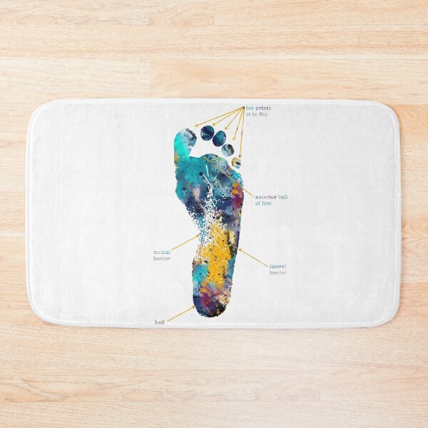 Item preview, Bare footprint metric analysis methods  designed and sold by Rosaliartbook.
