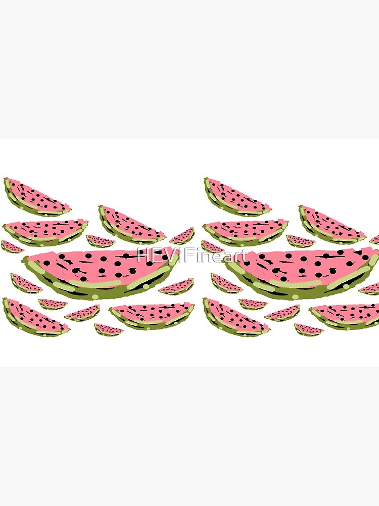 Thumbnail 6 of 6, Coffee Mug, Watermelon Summer pattern designed and sold by HEVIFineart.