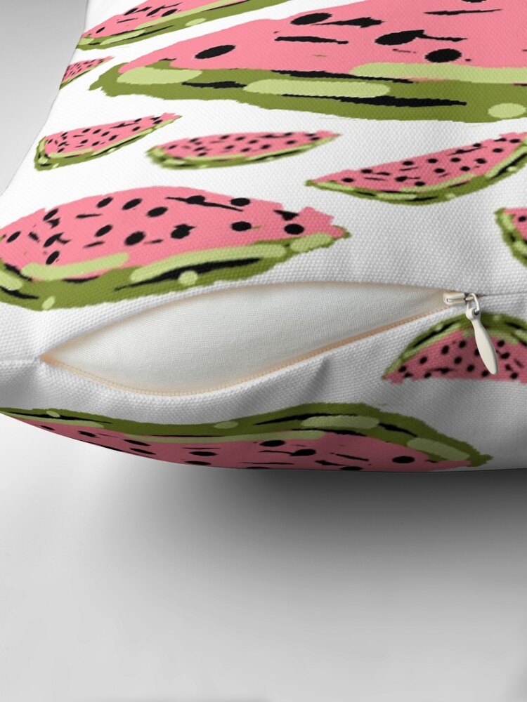 Alternate view of Watermelon Summer pattern Floor Pillow
