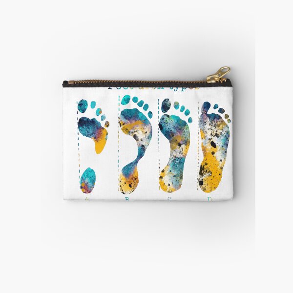 Item preview, Human types of footprints-foot arch types designed and sold by Rosaliartbook.