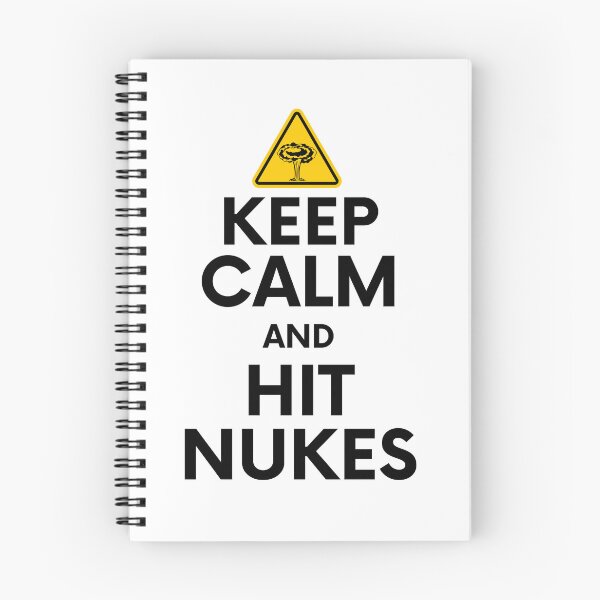 Item preview, Calm And Hit Nukes designed and sold by ujangajojing.