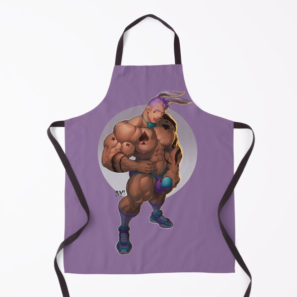 Sexy Fitness Guru body builder gym man aprons for men gag gifts Made in  Italy