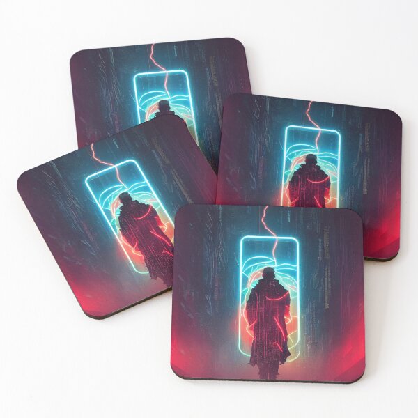 Item preview, Cyberpunk Tarot Card: The Fool designed and sold by riccardoscrocca.