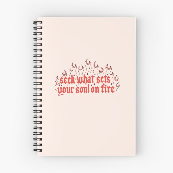 Item preview, Seek what sets your soul on fire - Color Version designed and sold by Manda Creates.