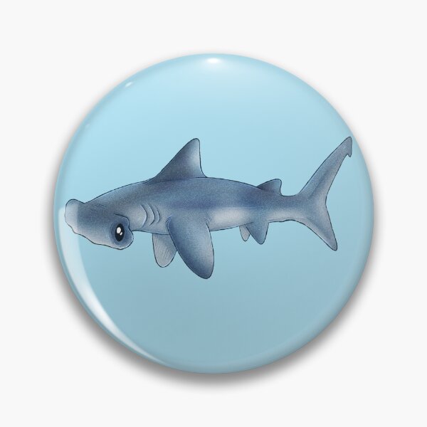 Item preview, sharktober day 22 Hammerhead shark designed and sold by dinosaphira99.