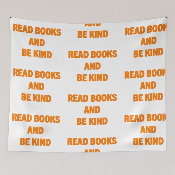 Item preview, Read books and be kind (orange) designed and sold by noelle20.