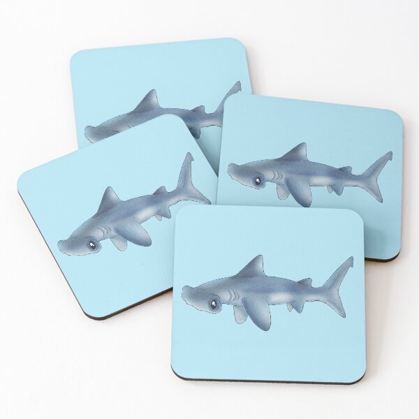 Item preview, sharktober day 22 Hammerhead shark designed and sold by dinosaphira99.