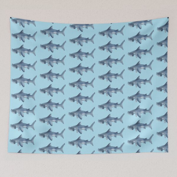 Item preview, sharktober day 22 Hammerhead shark designed and sold by dinosaphira99.
