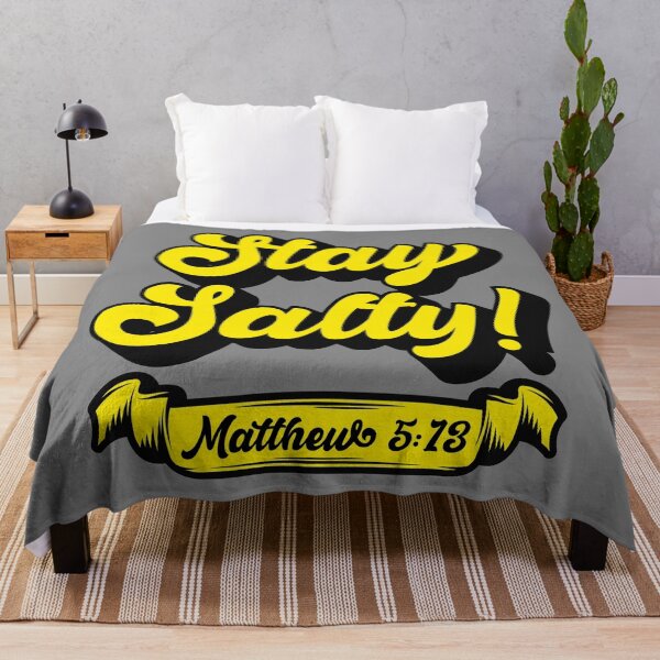 Item preview, Stay Salty Matthew 5:13 designed and sold by plushism.
