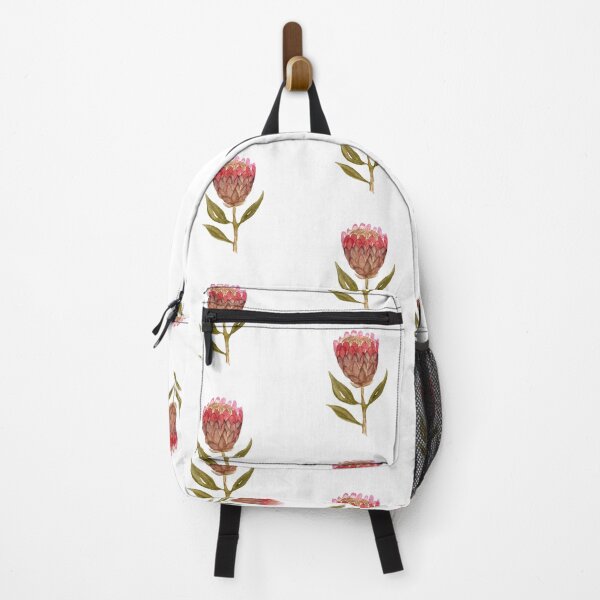 Item preview, Seamless protea watercolor illustration designed and sold by Yana Mustafina | Boho Soulful Designs.