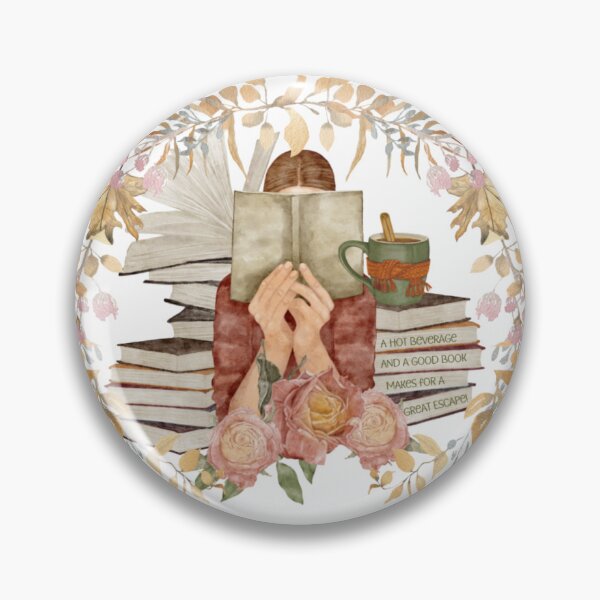 Item preview, Autumn Escape - books and a hot beverage "A hot beverage and a good book makes for a great escape!" designed and sold by LoriFerguson.