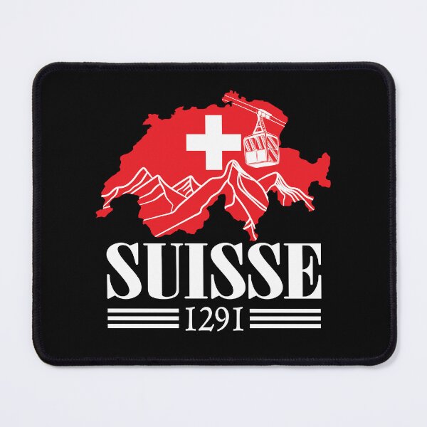 Item preview, Switzerland Map Mountains Alps Since 1291 Suisse Schweiz designed and sold by TravelScientist.