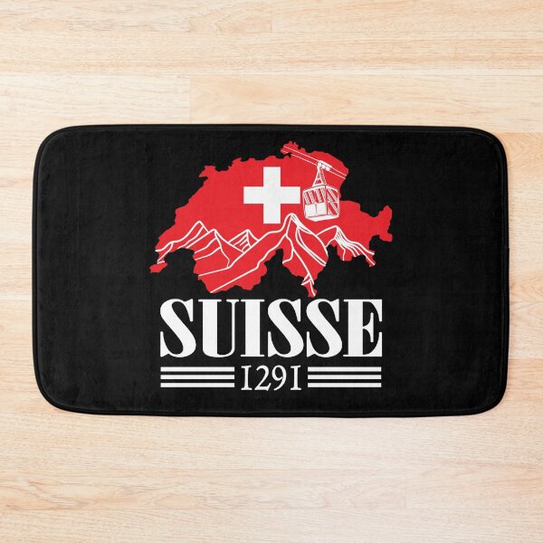 Item preview, Switzerland Map Mountains Alps Since 1291 Suisse Schweiz designed and sold by TravelScientist.