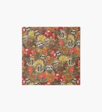 Because Sloths Autumn Art Board