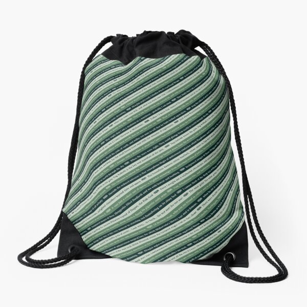 Item preview, H.P. Lovecraft Quotes : with black & green stripes : designed and sold by Joseph MacAvoy.