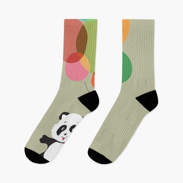 Item preview, Panda And The Balloons designed and sold by WallGarden.