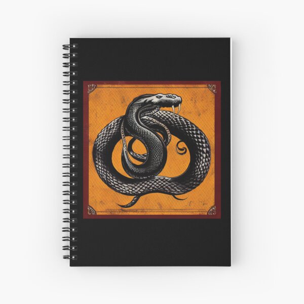 Cuadernos de espiral: Serpiente Negra