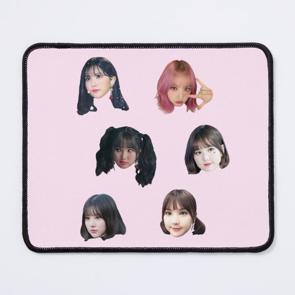 Item preview, Gfriend Eunha Viviz cute heads designed and sold by Vv Doodles.
