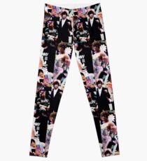 Golden Lovers Collage Leggings