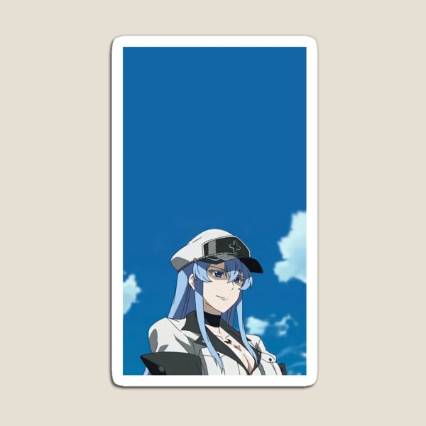 Akame Ga Kill! - Esdeath (Anime/Ecchi/Waifu) STICKER Vinyl Die-Cut