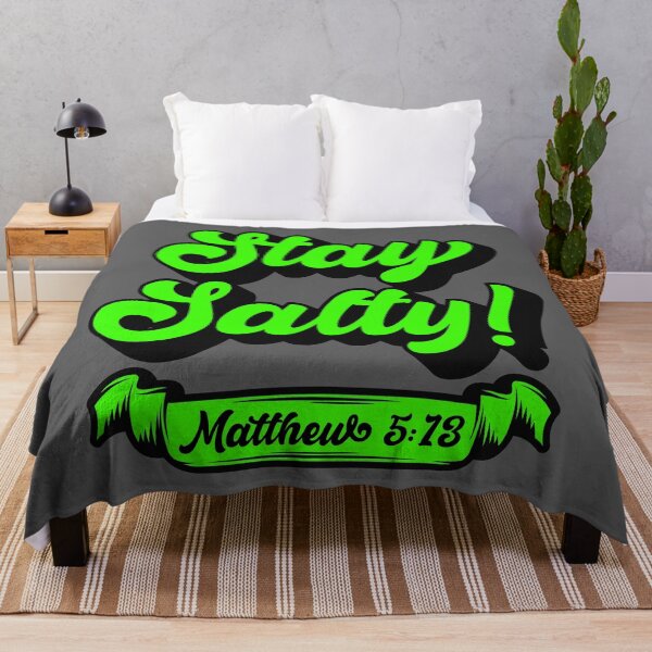 Item preview, Stay Salty Matthew 5:13 designed and sold by plushism.