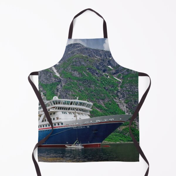 Item preview, MV Balmoral Cruise Ship in Eidfjord Norway designed and sold by Martyn R Arnold Fine Art Nature & Landscape Photography.