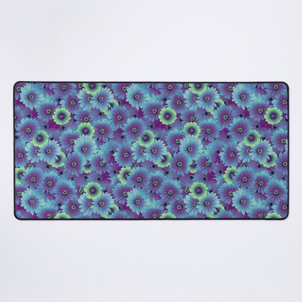 Item preview, African Daisy Repeat in Blue designed and sold by Booneb.
