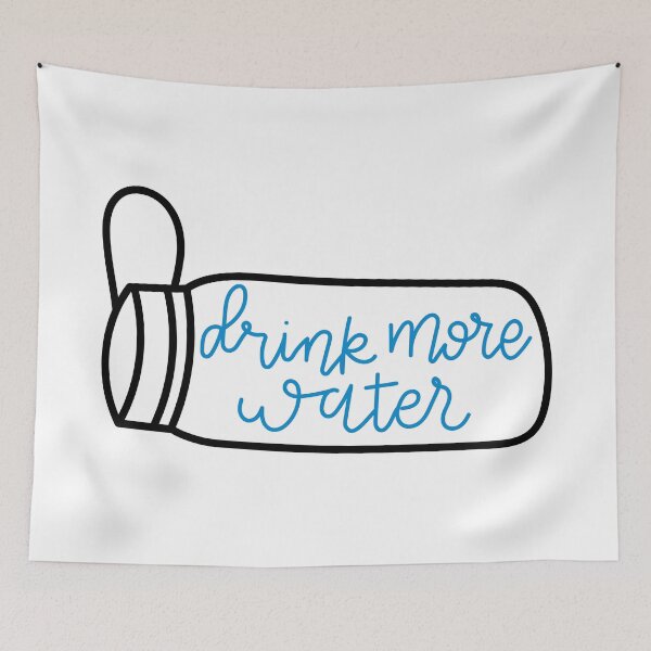 Item preview, drink more water 3 designed and sold by cgidesign.