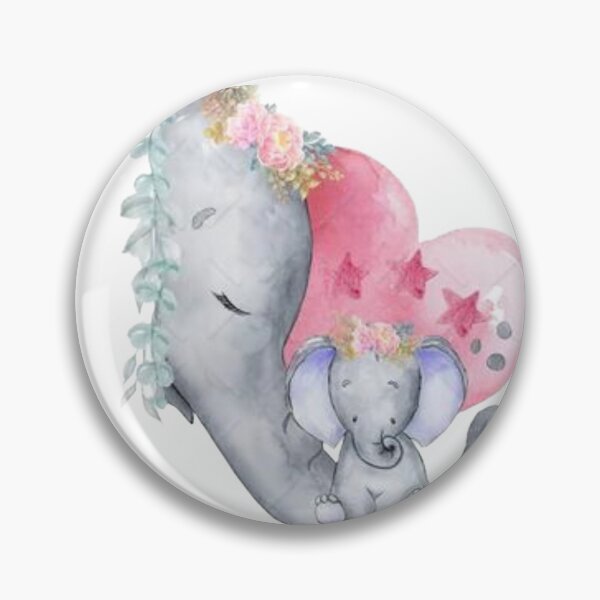 Item preview, Mother and Baby Elephant, Tender Mom and Baby designed and sold by Galadaan.