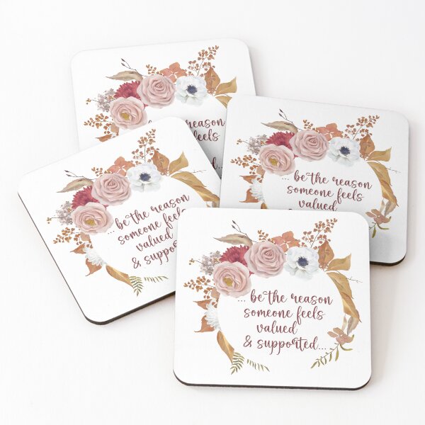 Item preview, Autumn positivity statement - be the reason someone feels valued and supported designed and sold by LoriFerguson.