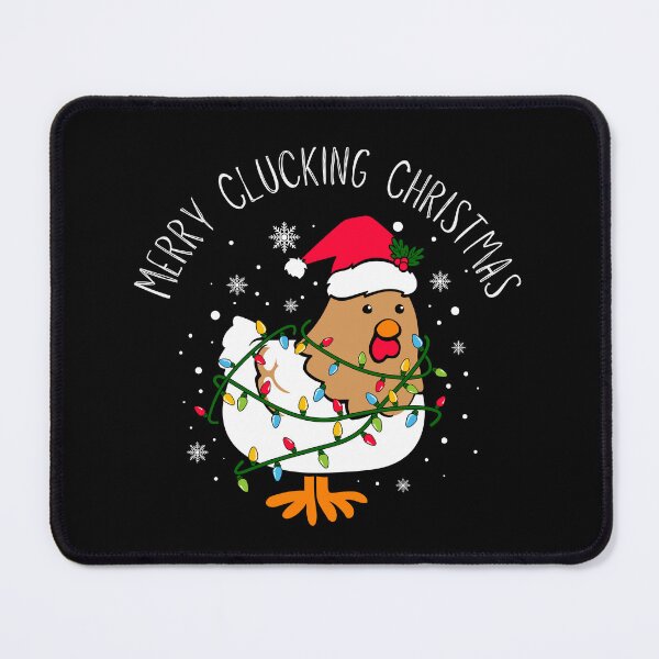 Item preview, Merry Clucking Christmas | Fun Chicken Lover Gift | Cute Christmas Chicken designed and sold by DevlynnDesigns.