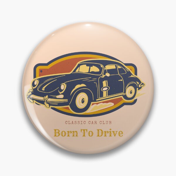 Item preview, Born to Drive, Classic Car Club designed and sold by Ryan  Rad.
