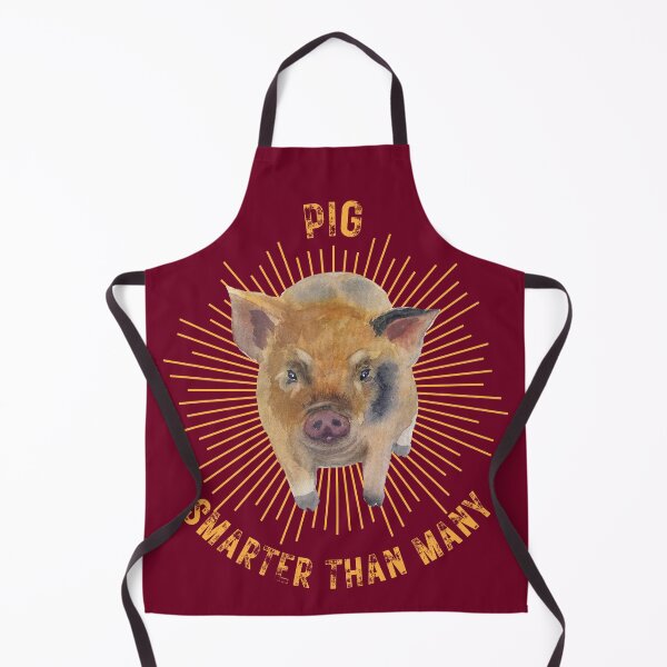 Item preview, Pig Smarter Than Many Funny T-Shirt designed and sold by netdota.