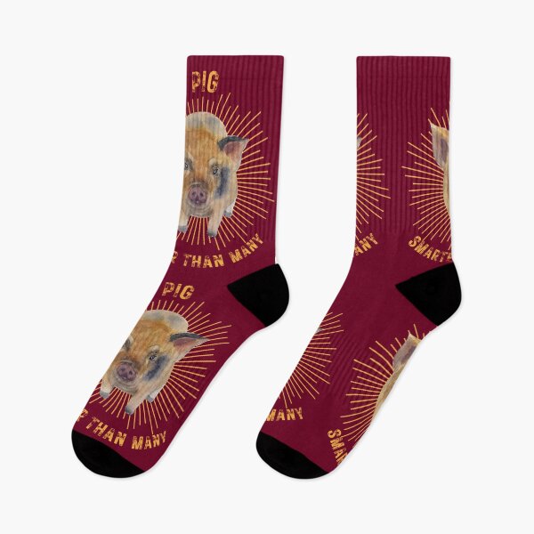 Item preview, Pig Smarter Than Many Funny T-Shirt designed and sold by netdota.