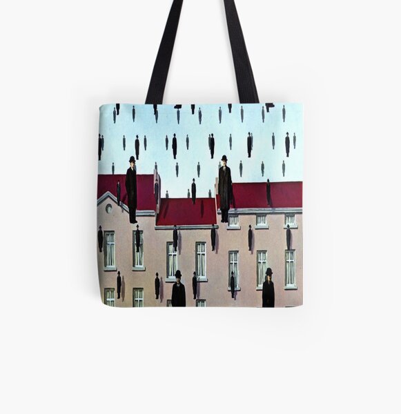 Golconda by René Magritte All Over Print Tote Bag
