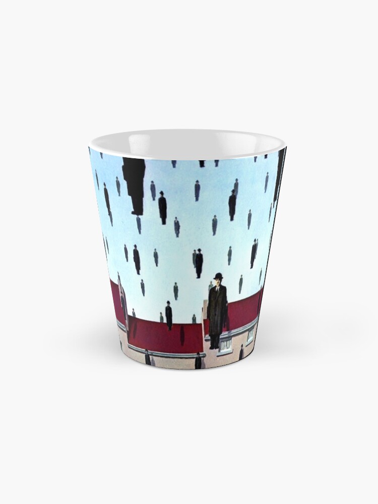 Alternate view of Golconda by René Magritte Mug
