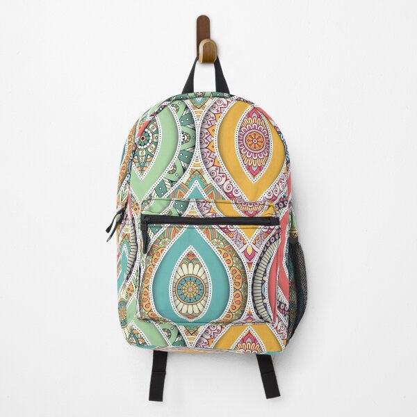 Item preview, ETHNIC COLORFUL DIEWALI PATRÓN Cojín y falda designed and sold by SoulWriter.