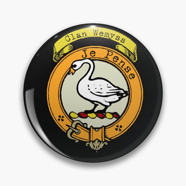 Item preview, Clan Wemyss Scottish Clan Surname crest designed and sold by BagTown Clans.