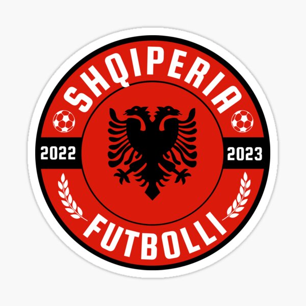  KF Tirana Albania Soccer Football Car Bumper Sticker Vinyl  Decal - Longer Side 3'' : Sports & Outdoors