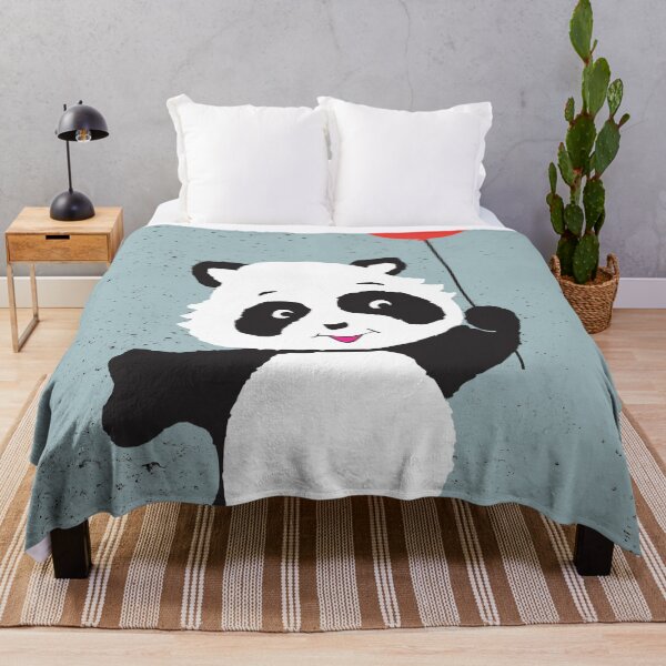 Item preview, Panda with a Balloon designed and sold by WallGarden.