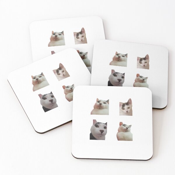 Item preview, Funny Cat Memes Pack designed and sold by CandyDroidMerch.