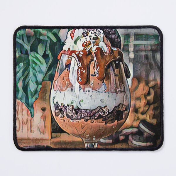 Item preview, Abstract Digital Artwork Decorations for Restaurants Diners Cafe Pizza Shops Eateries Ice Cream designed and sold by Tees_Jagoffs.