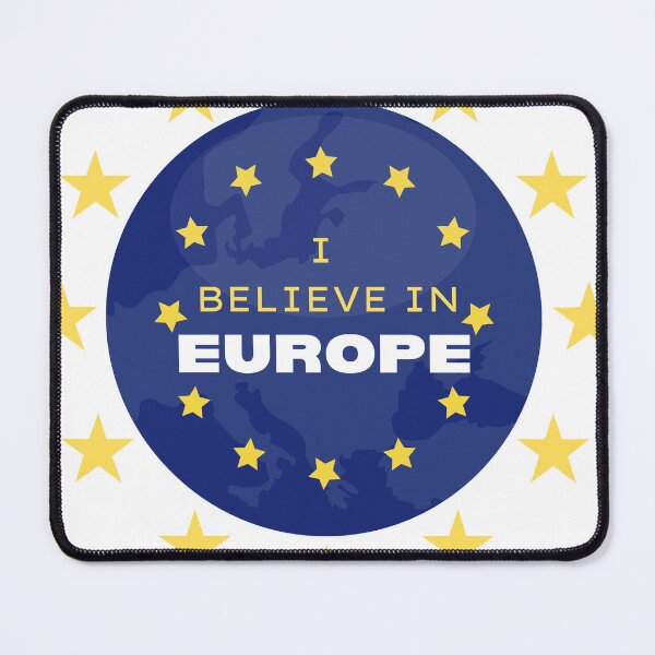 Artikelvorschau, Stolz glaube ich an Europa-Aufkleber entworfen und verkauft von TheCreativeFab.