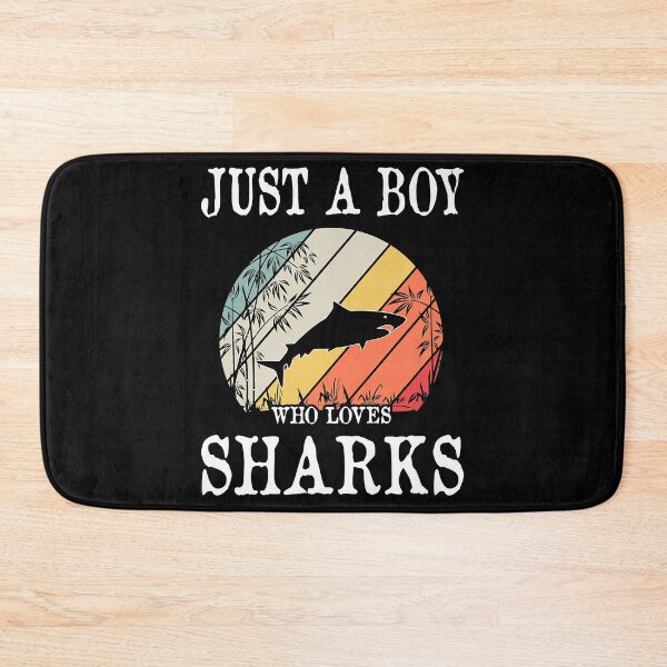 Item preview, Just a boy who loves sharks premium designed and sold by MarkMille76.