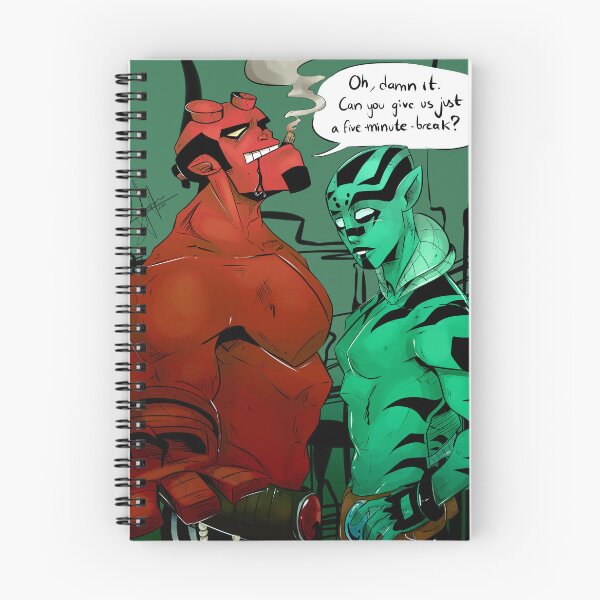 Item preview, Hellboy & Abe designed and sold by Crashing-Blue.