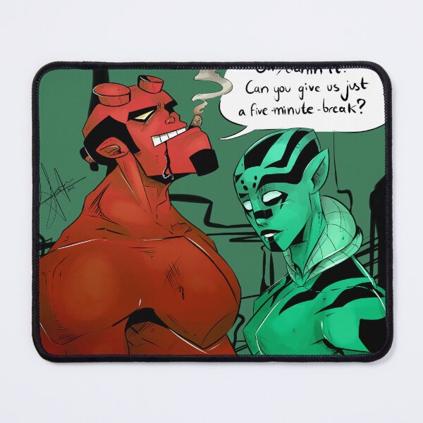 Item preview, Hellboy & Abe designed and sold by Crashing-Blue.