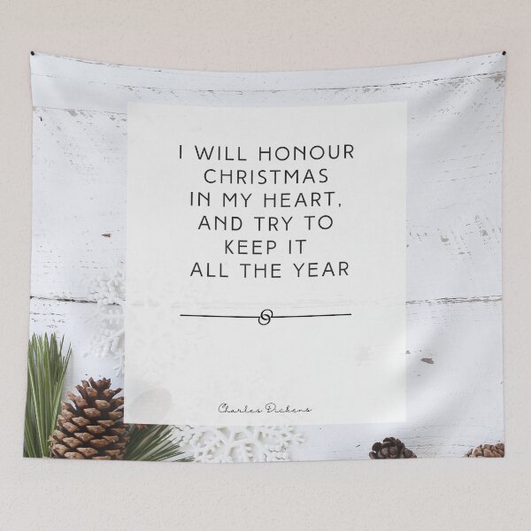 Item preview, Charles Dickens • A Christmas Carol • I Will Honour Christmas designed and sold by sirenlust.