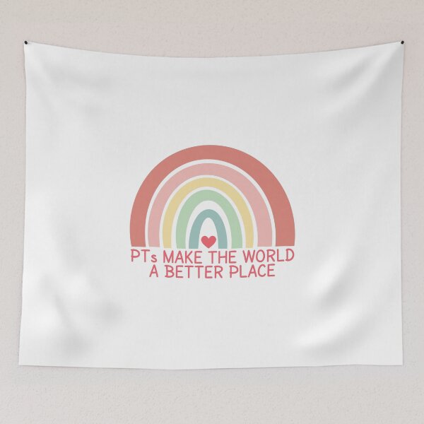 Item preview, PTs Make The World a Better Place - Physical Therapy Month designed and sold by MOONINSPIRATION.